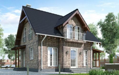 Проекты дачных домов с мансардой и верандой 6х8. Дом 6 на 8 — современные проекты, обзор актуального дизайна и варианты планировки маленьких домов и коттеджей (110 фото)