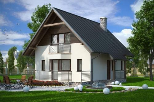 Проекты дачных домов с мансардой и верандой 6х8. Дом 6 на 8 — современные проекты, обзор актуального дизайна и варианты планировки маленьких домов и коттеджей (110 фото)
