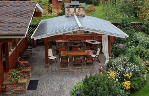 Как сделать садовую беседку своими руками. Многогранная форма 02 Как сделать садовую беседку своими руками. Многогранная форма 02