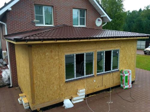 Каркасная веранда своими руками. Самостоятельное возведение каркасной веранды к дому: полный порядок действий