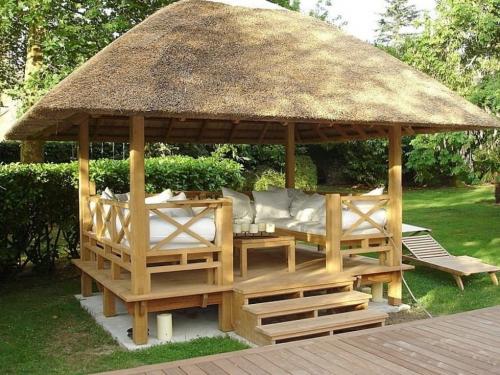 Красивые беседки в частном доме. Основные типы беседок