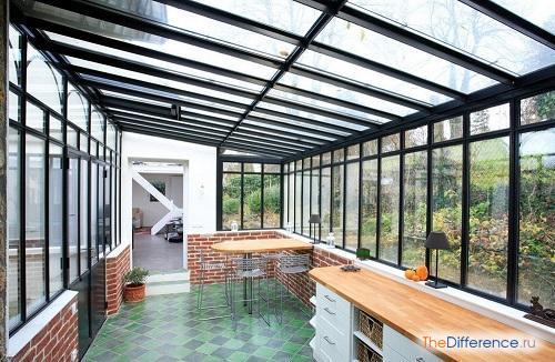 Веранда и терраса. Сравнение
