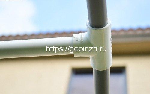 Навес для отдыха на даче своими руками. Как сделать садовый навес из ПВХ труб 02 Навес для отдыха на даче своими руками. Как сделать садовый навес из ПВХ труб 02