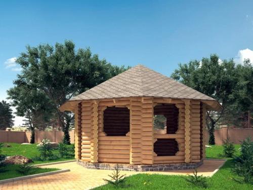 Современные беседки для дачи: сочетание функциональности и эстетики 06