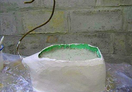 Кашпо своими руками из гипса. Кашпо из гипса