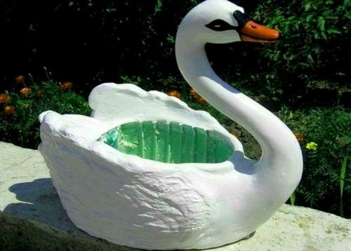 Кашпо своими руками из гипса. Кашпо из гипса