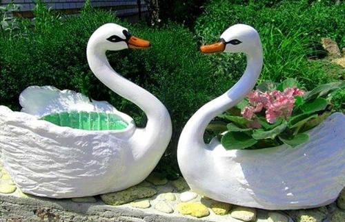 Кашпо своими руками из гипса. Кашпо из гипса