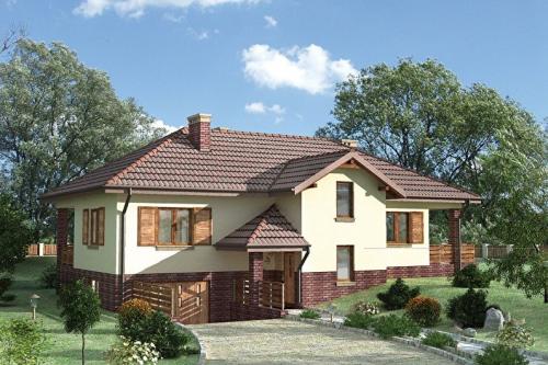 Как построить дом с гаражом — интересные варианты планировки с советами от экспертов (фото и видео) 15 Как построить дом с гаражом — интересные варианты планировки с советами от экспертов (фото и видео) 15