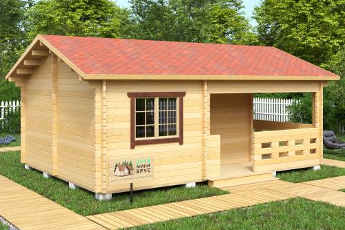 Создание беседок из мини-бруса: идеи и проекты 01