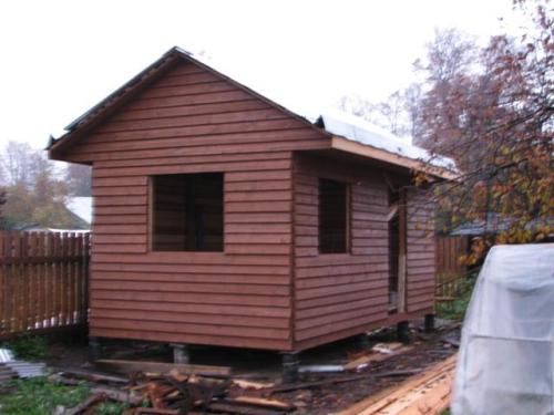 Хозблок 3х6 своими руками. Строительство сарая 6x3 своими руками.