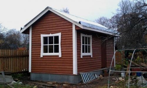 Хозблок 3х6 своими руками. Строительство сарая 6x3 своими руками.