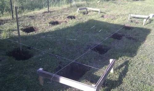 Сарай 2х3 своими руками. Фундамент для каркасного сарая