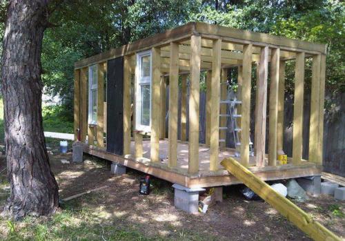 Сарай 2 на 3 своими руками. Каркасный сарай своими руками