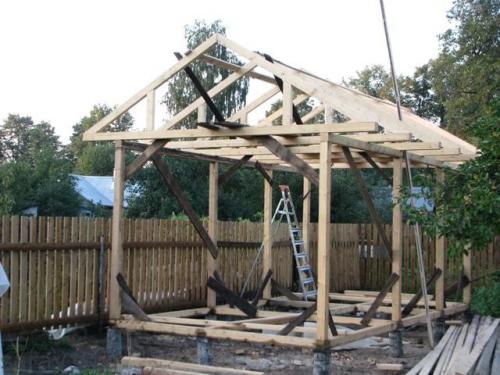 Хозблок 6 на 3 смета. Строительство сарая 6x3 своими руками.