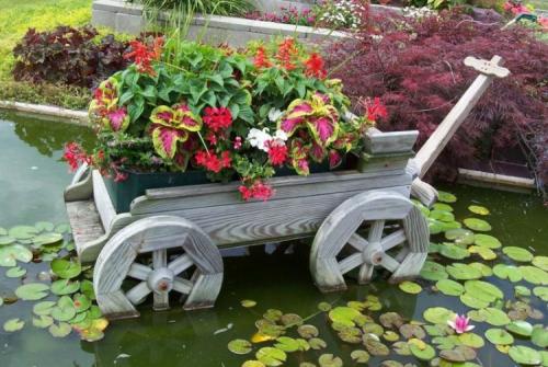 Ландшафтный дизайн своими руками из подручных средств. 90 идей украшений для сада своими руками (фото)