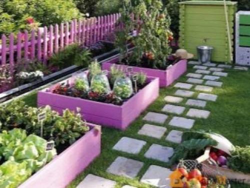 Ландшафтный дизайн дачного участка 6 соток с домом. Особенности 04