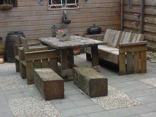 Как создать удобную мебель для беседки из хлама. Выбираем материал