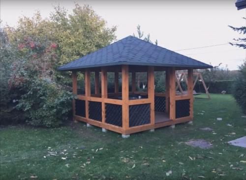 Как правильно соединять детали беседки, чтобы конструкция была прочной. Строительство шаг за шагом