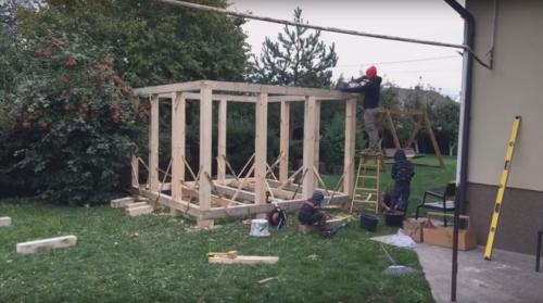 Как правильно соединять детали беседки, чтобы конструкция была прочной. Строительство шаг за шагом