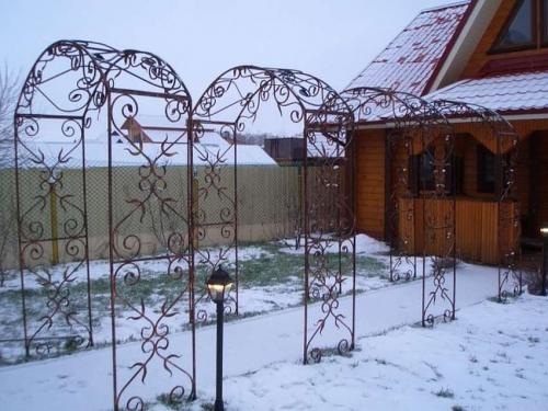 Арка в ландшафтном дизайне. Красивая садовая арка: стильные и оригинальные арки и их применение в ландшафтном дизайне (95 фото + видео) 31