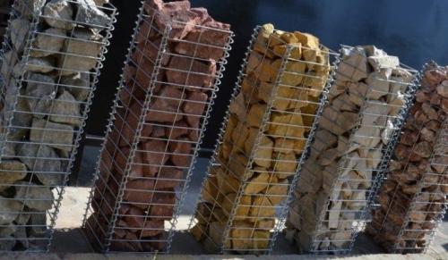 Габионы для цветов своими руками. (+54 фото) Габионы своими руками пошаговая инструкция из сетки