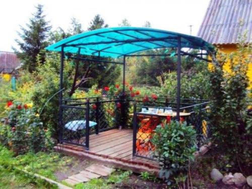 Какие материалы необходимы для постройки беседки 3х5 с односкатной крышей. Обзор материалов для основы