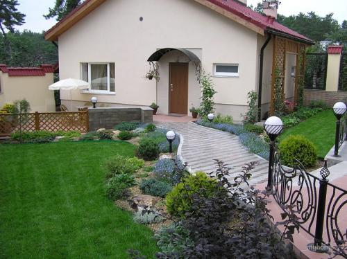 Ландшафтный дизайн маленького участка перед домом. Проектирование ландшафтного дизайна маленького участка