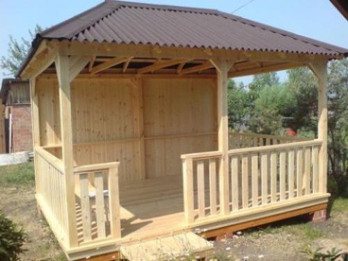 Как обеспечить долговечность конструкции беседки 3х4, построенной своими руками.