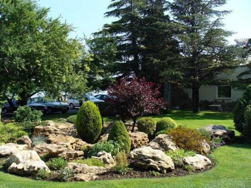 Создание клумбы из сетки и камней своими руками. Как сделать клумбу из камней своими руками: интересные идеи из различных материалов