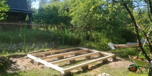 Как подготовить участок для беседки 3х4. Построил себе беседку 3 на 4 в одиночку, за 2 недели