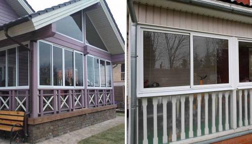 Дизайн домов с застекленной верандой: советы и идеи 08