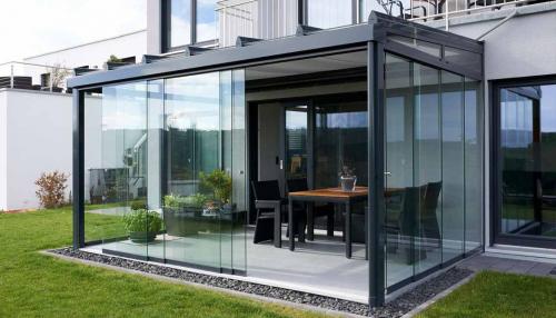 Дизайн домов с застекленной верандой: советы и идеи 11