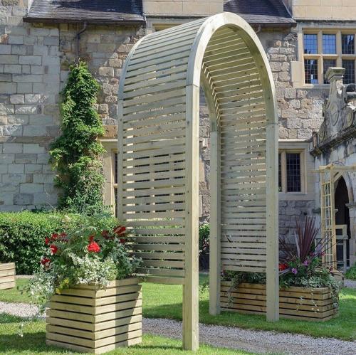 Садовая арка из дерева своими руками. Виды и размеры садовых арок