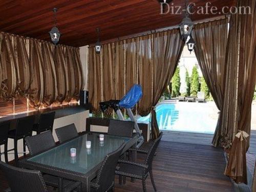 Шторы на террасу от дождя и снега. Тканевые полотна 03 Шторы на террасу от дождя и снега. Тканевые полотна 03