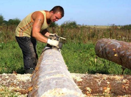 Строительство бани своими руками. Подготовка основных материалов для бани 03