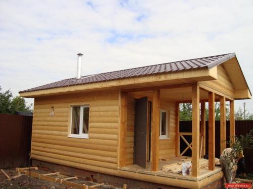 Проект бани из досок. Плюсы и минусы