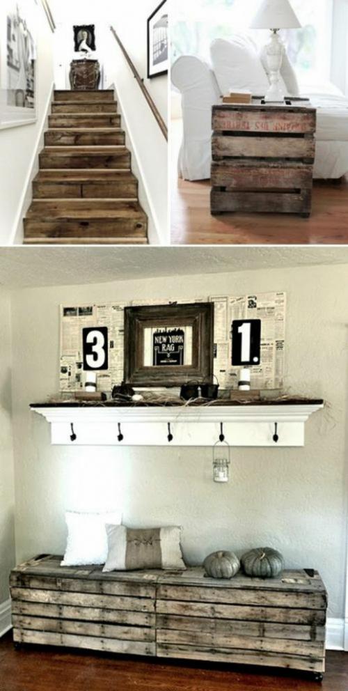 Мебель из поддонов своими руками, 105 фото и идей