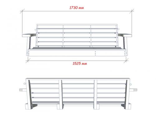 Сиденье для качели своими руками. Делам сиденье для садовых качелей