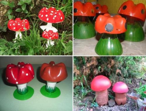 Поделки из пластиковых бутылок для огорода. Идеи поделок для сада и огорода из пластиковых бутылок