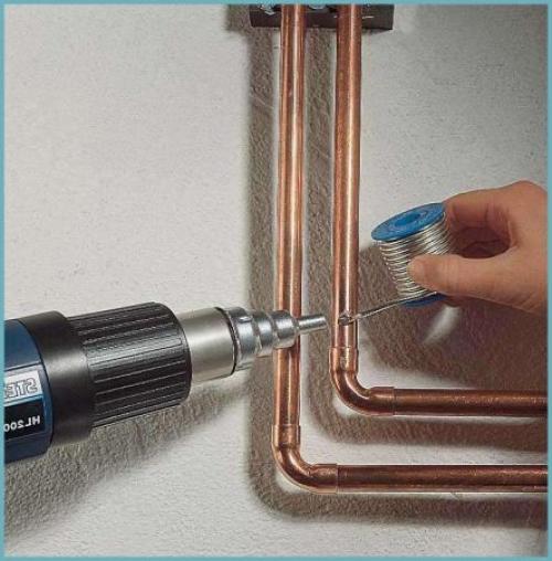 Какие инструменты и материалы необходимы для установки медной трубы для водоснабжения